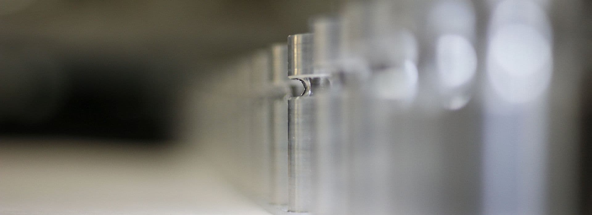 Aluminium-Profile in der Bearbeitung