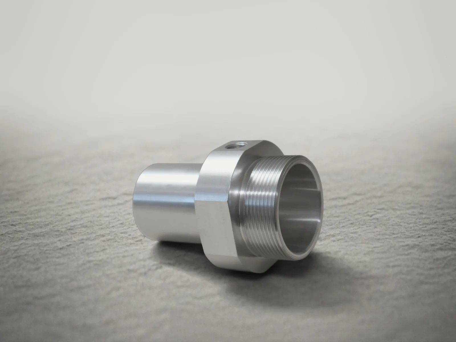 Gewindeadapter – Aluminium · gedreht